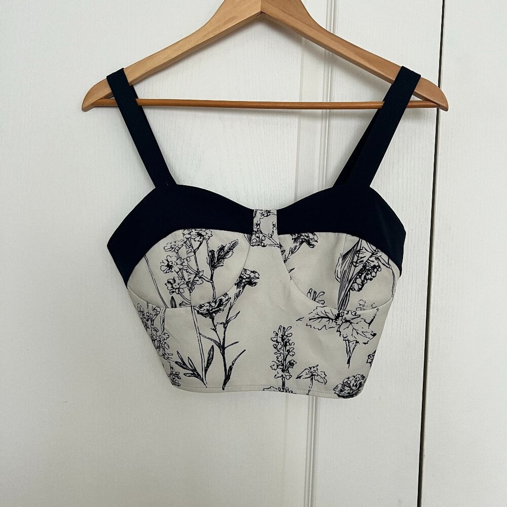 Cider Floral Crop Top